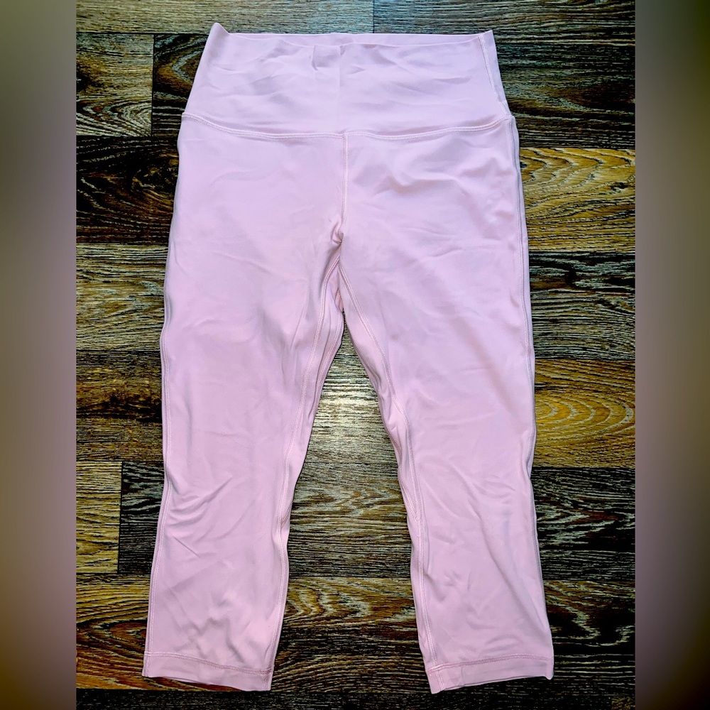 Lululemon Align High-Rise Crop 21” Pink Peony